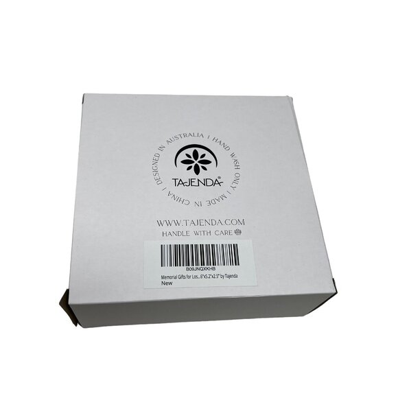 Those We Love Don't Go Away They Walk Beside Us Every Day Memorial Gift Plate - Picture 8 of 8